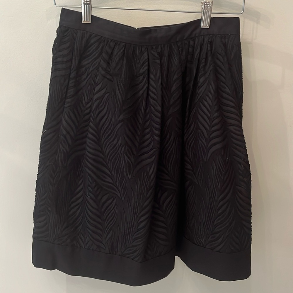 EUC J Crew Black Skirt Size 0​​​​​​